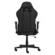 Cadeira Gamer II Reclinável 180º Giratória Preta Altura Ajustável Função Relax Rodas Anti Risco