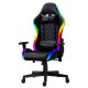 Cadeira Gamer MC RGB Preta com Iluminação (Led)