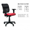 RELEVO Executiva Back System MG 155 B 12 G 7031