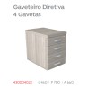 Gaveteiro Diretiva 4 Gavetas