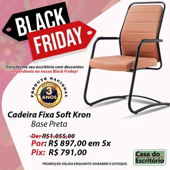 Cadeira Fixa Soft Kron