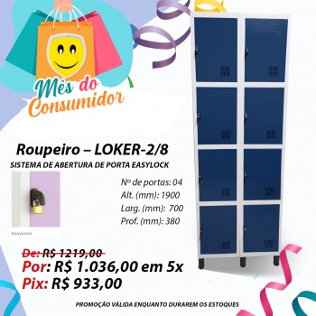 Roupeiro LOKER-2.8