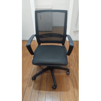 Cadeira Tela com braço fixo e assento Space - Novo