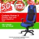 Cadeira Gamer X - Azul e Preto