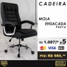 Cadeira Mola Ensacada Preto