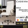 Cadeira Mola Ensacada Branco