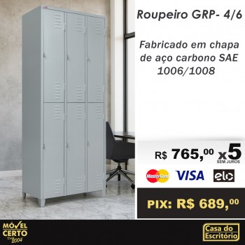 Roupeiro GRP 4/6