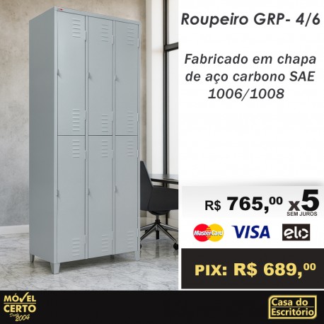 Roupeiro GRP 4/6