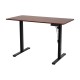 Mesa UP Ajustável com Motor – Cor Madeira