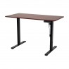 Mesa UP Ajustável com Motor – Cor Madeira
