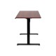 Mesa UP Ajustável com Motor – Cor Madeira