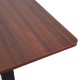 Mesa UP Ajustável com Motor – Cor Madeira