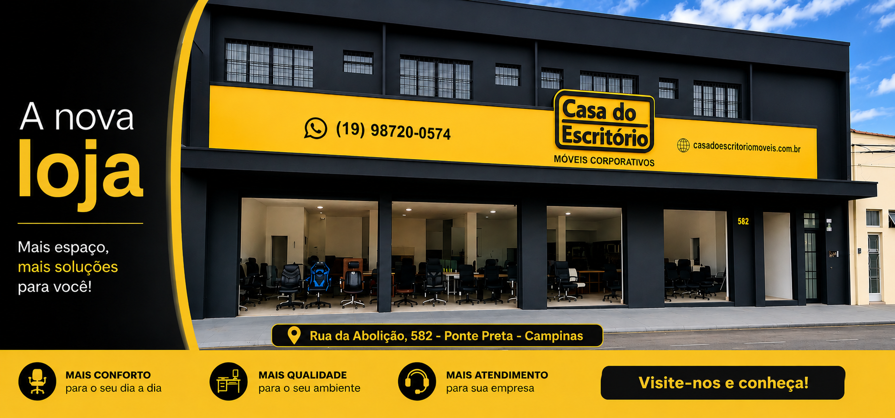Nova Loja Casa do Escrit&oacute;rio